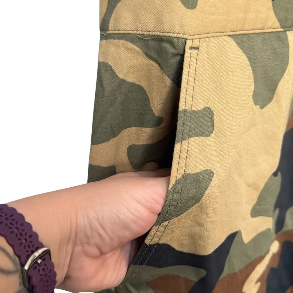 NWT OUTERKNOWN Army Green Camo S.E.A. Jumpsuit One Piece Size Small MSRP $228